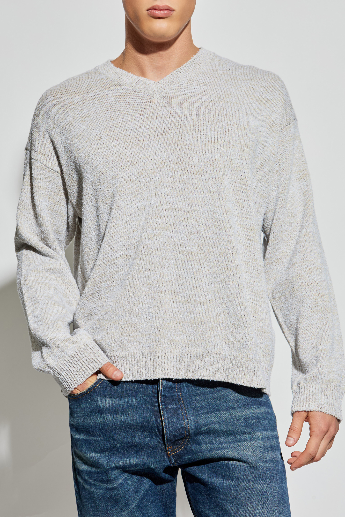 【送関込】Maison Margiela☆Cotton Pullover Grey Cotton sweater Maison Margiela - Vitkac AS